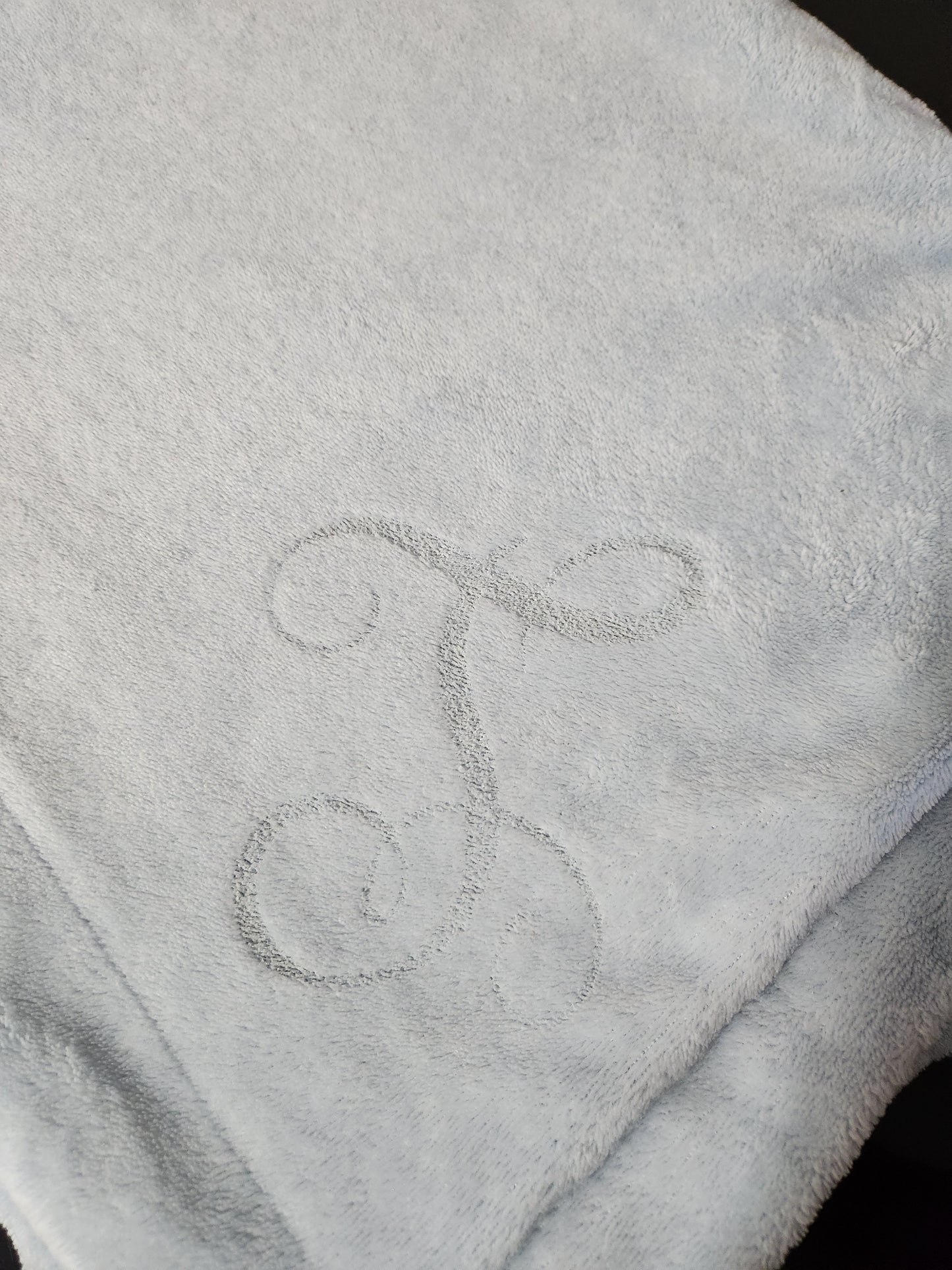 Engraved Baby Blanket