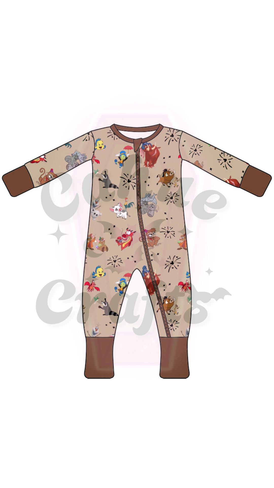 READY TO SHIP Side Kick Bamboo Pajamas