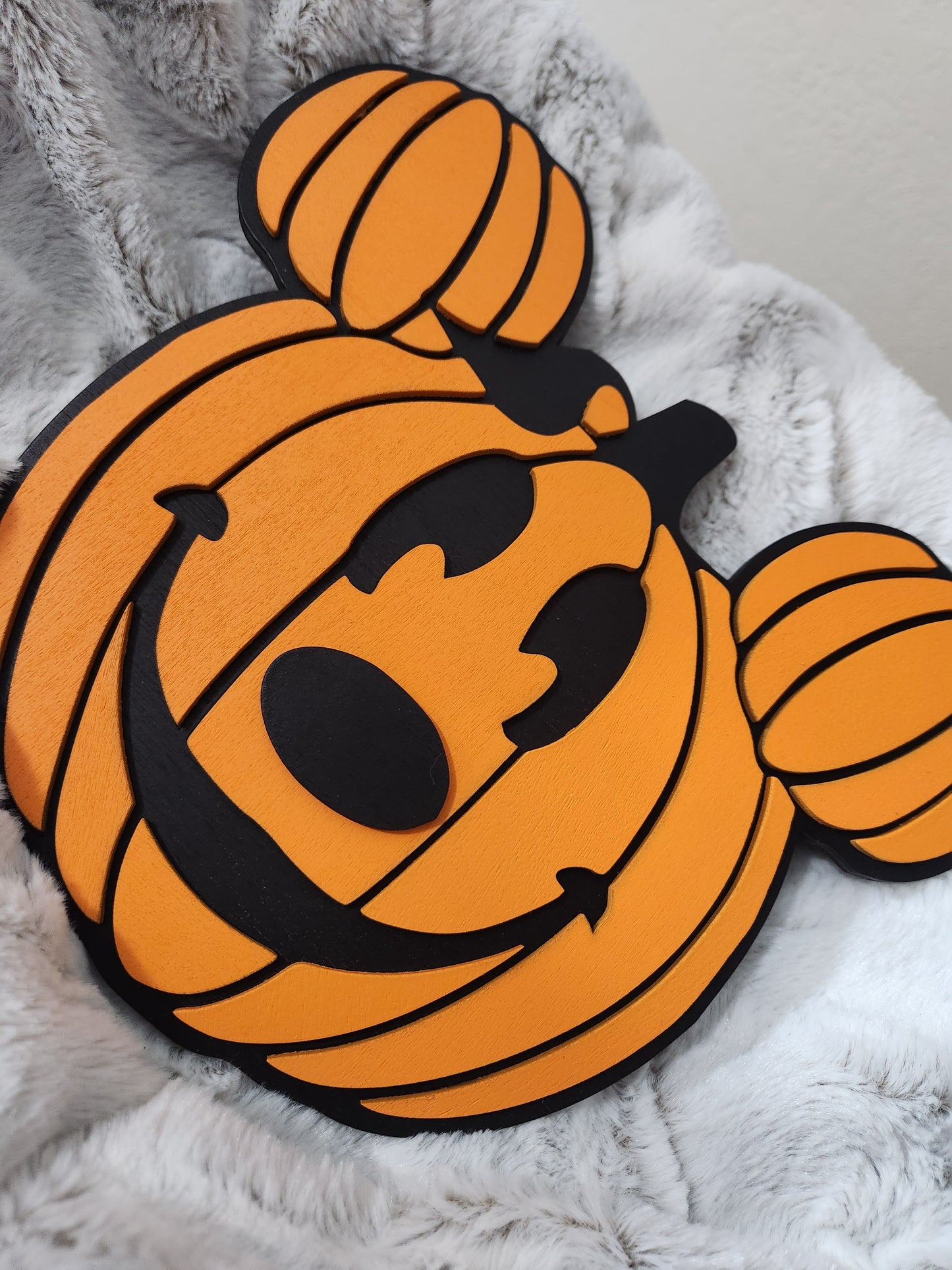 Mouse Pumpkin Head