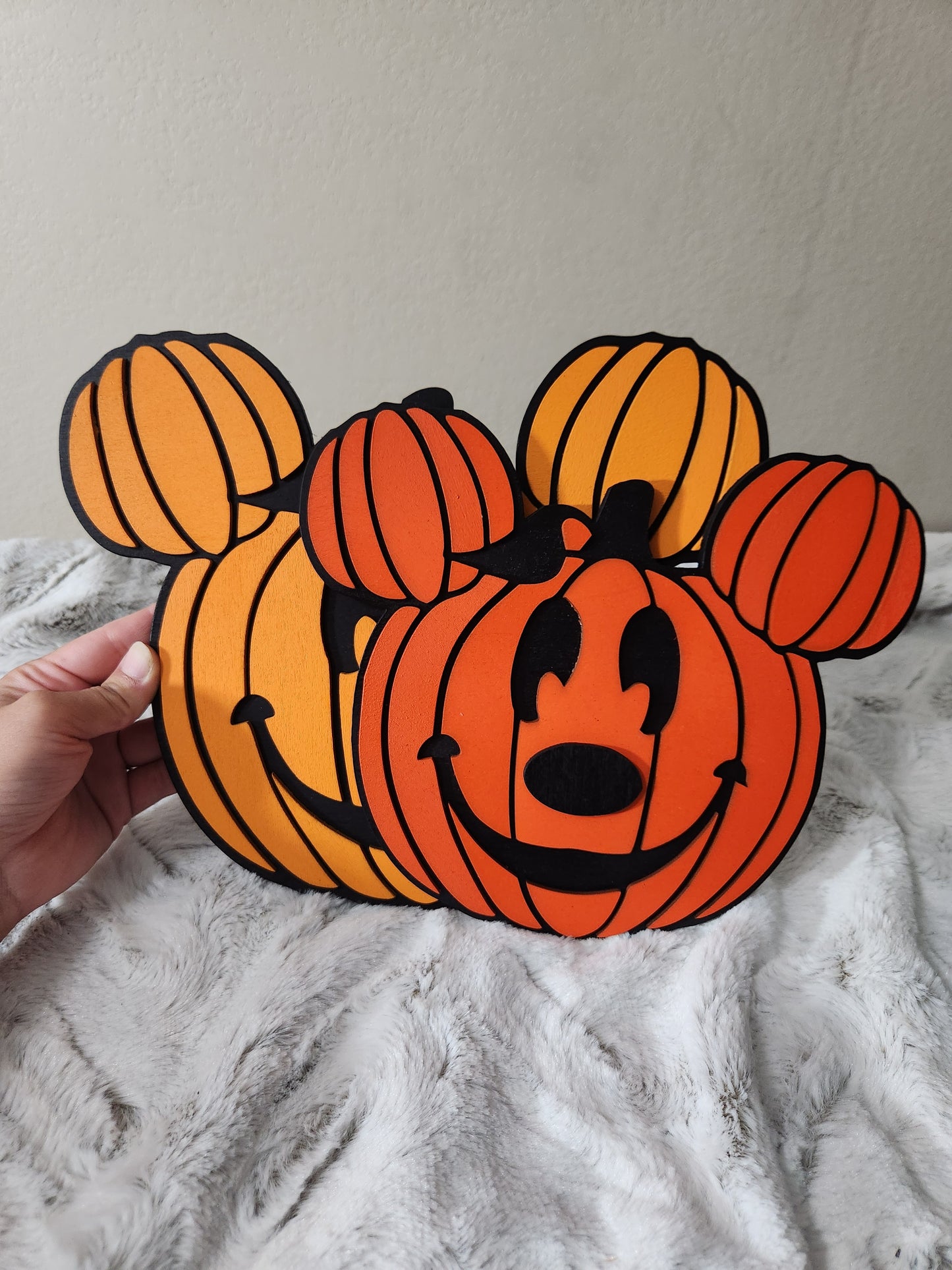 Mouse Pumpkin Head